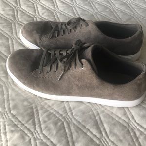 Cole Haan gray suede sneakers